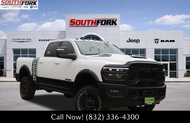 Bright White Clearcoat 2026 RAM 2500 Power Wagon Crew Cab 4WD Pickup Truck Four-Wheel Drive 8-Speed Automatic