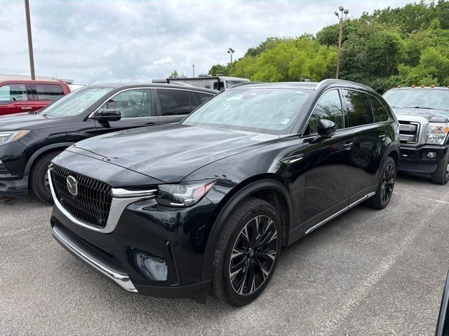 Jet Black 2025 Mazda CX-90 PHEV Premium Plus AWD SUV / Crossover All-Wheel Drive 8-Speed Automatic