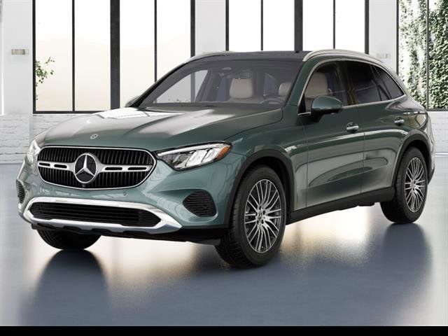 Verde Silver Metallic 2026 Mercedes-Benz GLC 300 4MATIC SUV / Crossover All-Wheel Drive 9-Speed Automatic