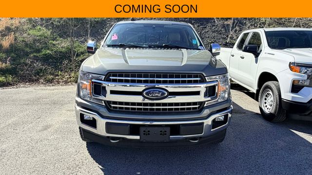 Silver Spruce 2019 Ford F-150 XLT SuperCrew 4WD Pickup Truck Four-Wheel Drive Automatic