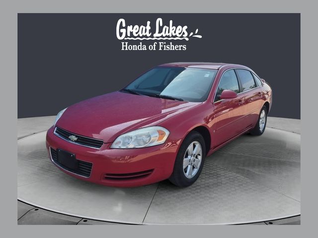 Red Jewel Tintcoat 2008 Chevrolet Impala Sedan Front-Wheel Drive 4-Speed Automatic Overdrive