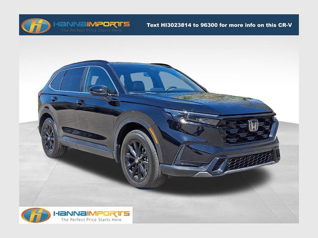 Crystal Black Pearl 2024 Honda CR-V Hybrid Sport-L AWD SUV / Crossover All-Wheel Drive Continuously Variable Transmission