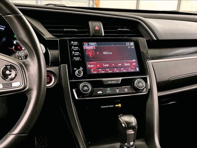 2021 Honda Civic Sport White at Bob Ruth Ford