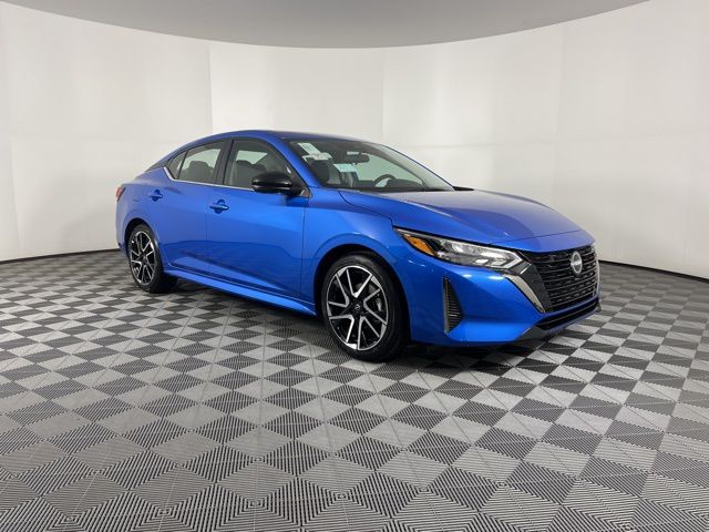 2025 Electric Blue Metallic Nissan Sentra SR FWD Sedan