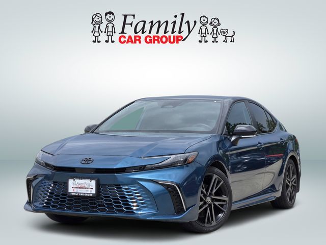Ocean Gem/Midnight Black Metallic 2025 Toyota Camry Sedan Front-Wheel Drive Continuously Variable Transmission