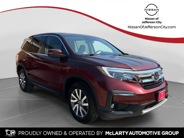 Red (Scarlet) 2019 Honda Pilot SUV / Crossover All-Wheel Drive 6-Speed Automatic
