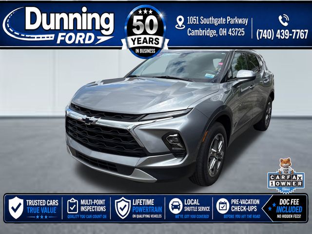 Sterling Gray Metallic 2023 Chevrolet Blazer 2LT AWD SUV / Crossover All-Wheel Drive 9-Speed Automatic Overdrive
