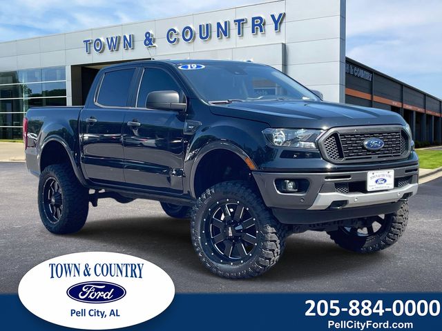 Shadow Black 2019 Ford Ranger Pickup Truck Four-Wheel Drive Automatic