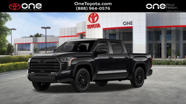 Midnight Black Metallic 2026 Toyota Tundra Pickup Truck Four-Wheel Drive Automatic