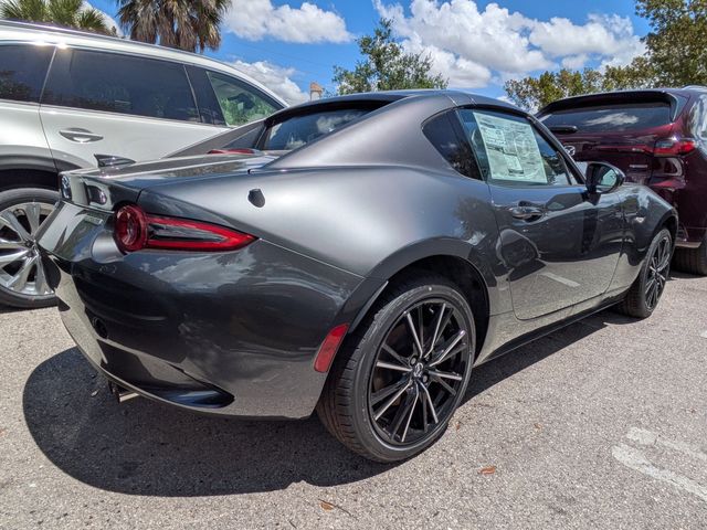 New Machine Gray Metallic 2026 Mazda MX-5 Miata RF Grand Touring
