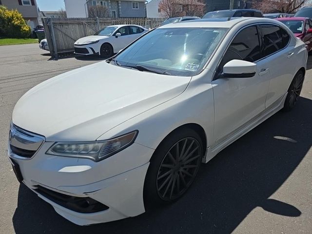 Bellanova White Pearl 2015 Acura TLX V6 SH-AWD with Technology Package Sedan All-Wheel Drive 9-Speed Automatic