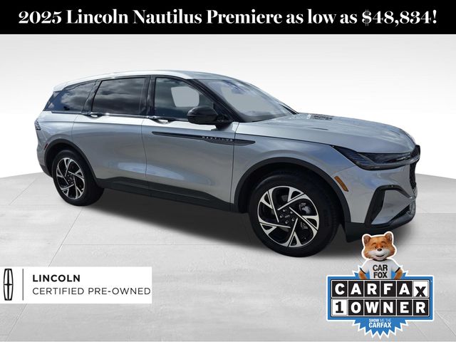 Radiance Metallic 2025 Lincoln Nautilus SUV / Crossover All-Wheel Drive 8-Speed Automatic