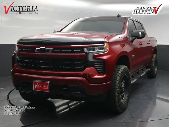 Radiant Red Tintcoat 2024 Chevrolet Silverado 1500 Pickup Truck Four-Wheel Drive Automatic