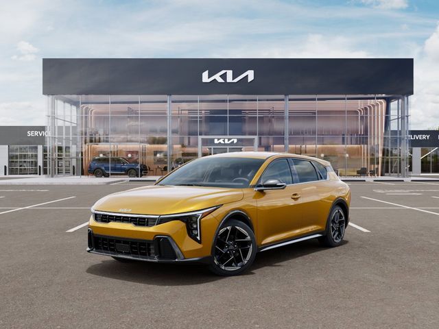 Sparkling Yellow 2026 Kia K4 Hatchback GT-Line FWD Hatchback Front-Wheel Drive Continuously Variable Transmission