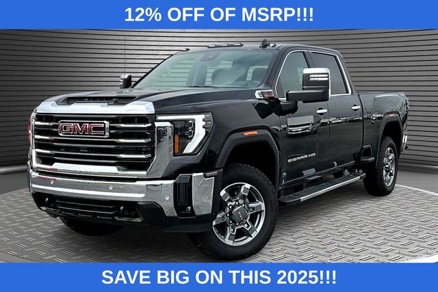 Onyx Black 2025 GMC Sierra 2500HD Pickup Truck Four-Wheel Drive Automatic
