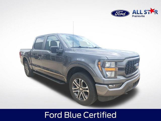 Gray Metallic 2023 Ford F-150 Pickup Truck Four-Wheel Drive Automatic