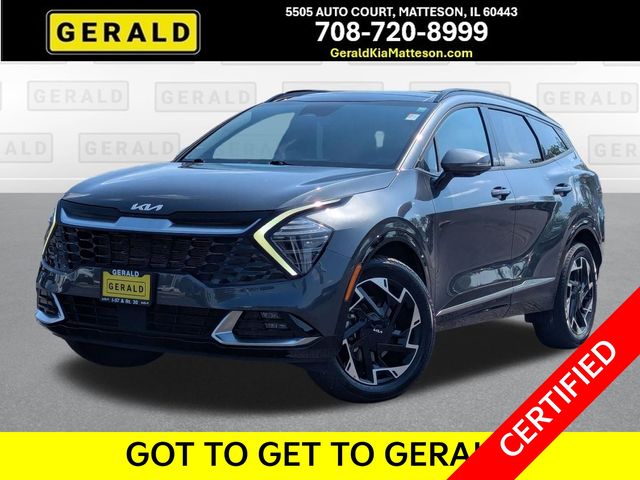 Gravity Gray 2023 Kia Sportage SUV / Crossover All-Wheel Drive 8-Speed Automatic