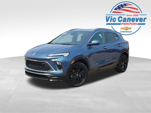 Ocean Blue Metallic 2025 Buick Encore GX SUV / Crossover All-Wheel Drive 9-Speed Automatic