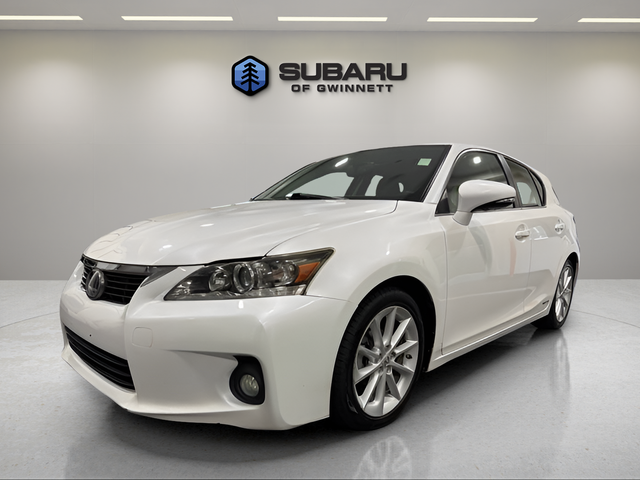 Starfire Pearl 2013 Lexus CT Hybrid Wagon Front-Wheel Drive Continuously Variable Transmission