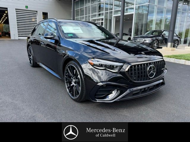Obsidian Black Metallic 2026 Mercedes-Benz E-Class AMG E 53 Hybrid 4MATIC+ Sedan All-Wheel Drive 9-Speed Automatic