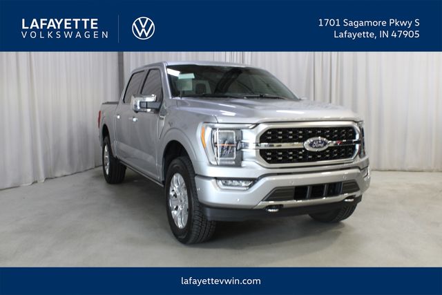 Silver Metallic 2023 Ford F-150 Pickup Truck Four-Wheel Drive Automatic