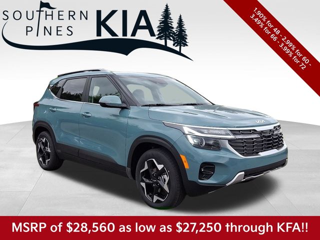 Pluton Blue 2026 Kia Seltos EX FWD SUV / Crossover Front-Wheel Drive Continuously Variable Transmission