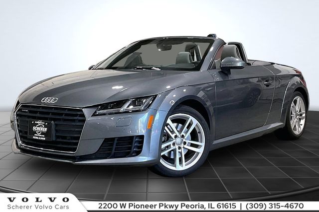 Gray 2016 Audi TT Convertible All-Wheel Drive 6-Speed Automatic