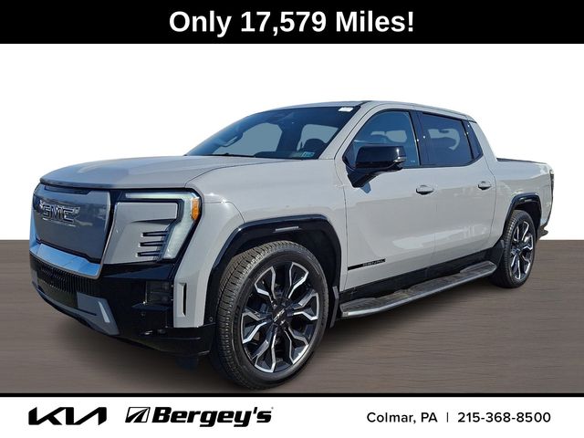 Thunderstorm Gray 2024 GMC Sierra EV Denali Edition 1 Crew Cab e4WD Pickup Truck All-Wheel Drive 1-Speed Automatic