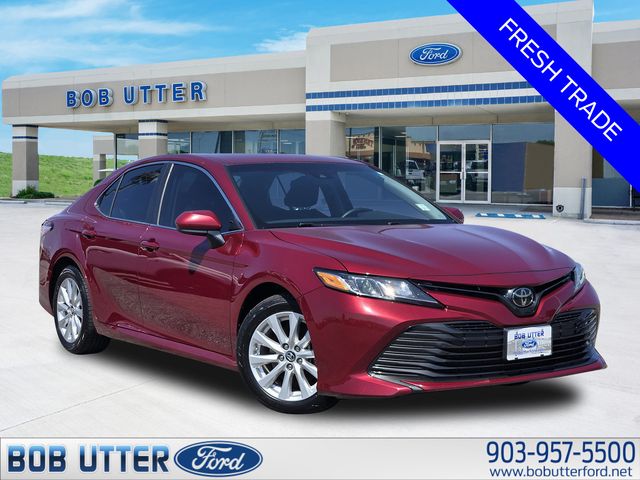Red (Ruby Flare Pearl) 2018 Toyota Camry Sedan Front-Wheel Drive 8-Speed Automatic