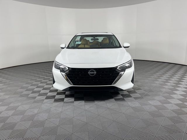 2025 Aspen White Tricoat Nissan Sentra SV FWD Sedan