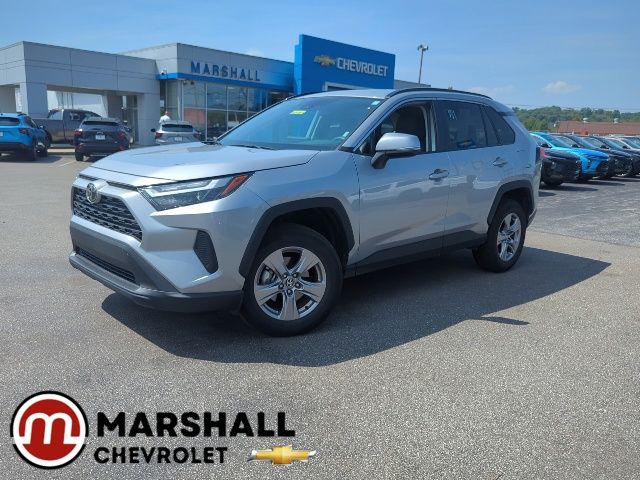 Silver Sky Metallic 2025 Toyota RAV4 SUV / Crossover All-Wheel Drive 8-Speed Automatic