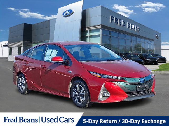 Hypersonic Red 2017 Toyota Prius Prime Advanced Hatchback Front-Wheel Drive Continuously Variable Transmission