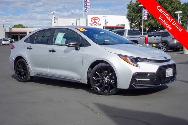 used 2021 Toyota Corolla car, priced at $24,000