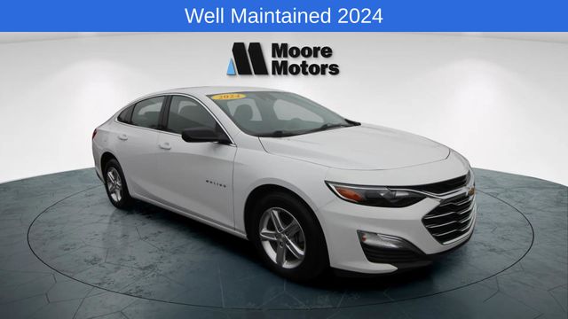 Summit White 2024 Chevrolet Malibu Sedan Front-Wheel Drive Continuously Variable Transmission