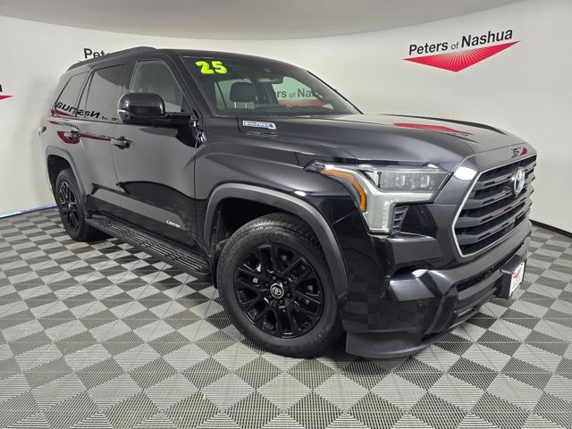 Midnight Black Metallic 2025 Toyota Sequoia SUV / Crossover Four-Wheel Drive Automatic
