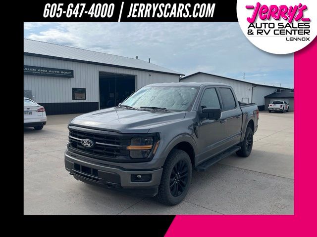 Carbonized Gray Metallic 2024 Ford F-150 Pickup Truck Four-Wheel Drive Automatic