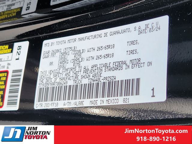 Used 2024 Toyota Tacoma Truck
