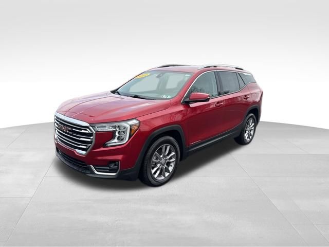 Cayenne Red Tintcoat 2022 GMC Terrain SLT AWD SUV / Crossover All-Wheel Drive 9-Speed Automatic