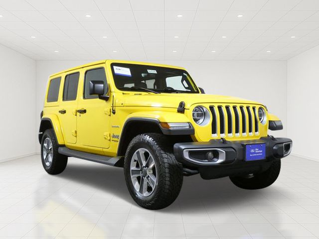 Baja Yellow Clearcoat 2019 Jeep Wrangler SUV / Crossover Four-Wheel Drive 8-Speed Automatic
