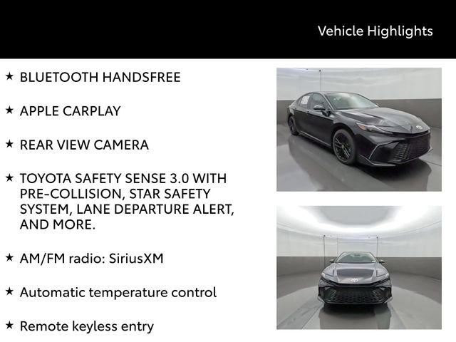 New 2026 Toyota Camry Sedan