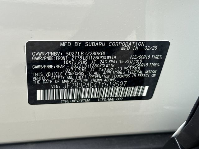 New 2026  Subaru Premium image 35