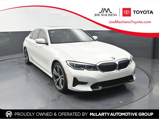 Alpine White 2021 BMW 3 Series Sedan Rear-Wheel Drive 8-Speed Automatic