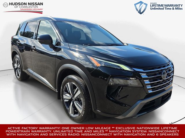 Super Black 2025 Nissan Rogue SUV / Crossover Front-Wheel Drive Continuously Variable Transmission