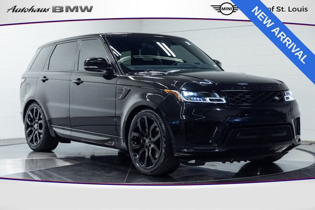 Santorini Black Metallic 2021 Land Rover Range Rover Sport SUV / Crossover All-Wheel Drive 8-Speed Automatic
