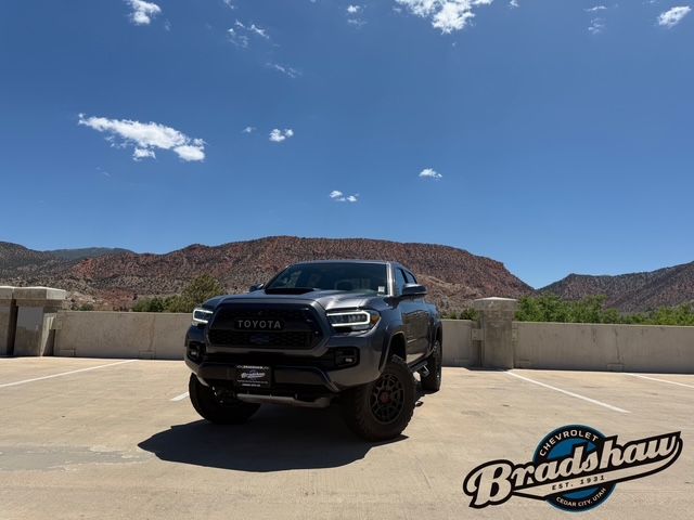 Magnetic Gray Metallic 2023 Toyota Tacoma Pickup Truck Four-Wheel Drive 6-Speed Manual