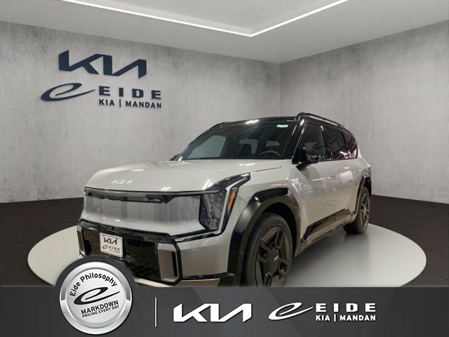 Wolf Gray 2026 Kia EV9 SUV / Crossover All-Wheel Drive 1-Speed Automatic