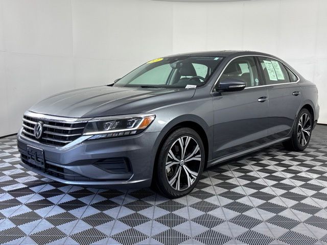 Used 2021 Volkswagen Passat SE with VIN 1VWSA7A34MC001628 for sale in Waukee, IA