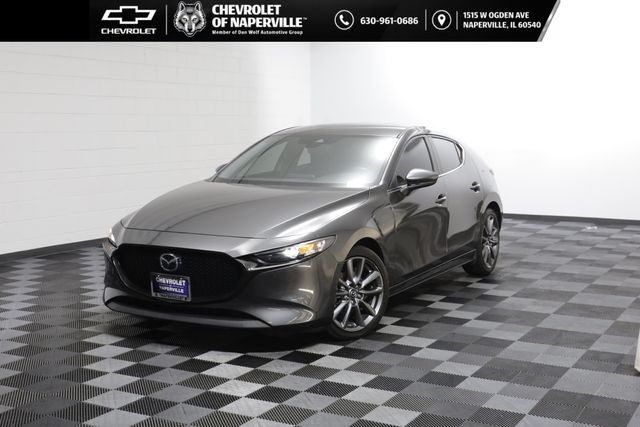 Machine Gray Metallic 2021 Mazda MAZDA3 Hatchback All-Wheel Drive 6-Speed Automatic