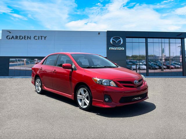 Barcelona Red Metallic 2013 Toyota Corolla S Sedan Front-Wheel Drive 4-Speed Automatic