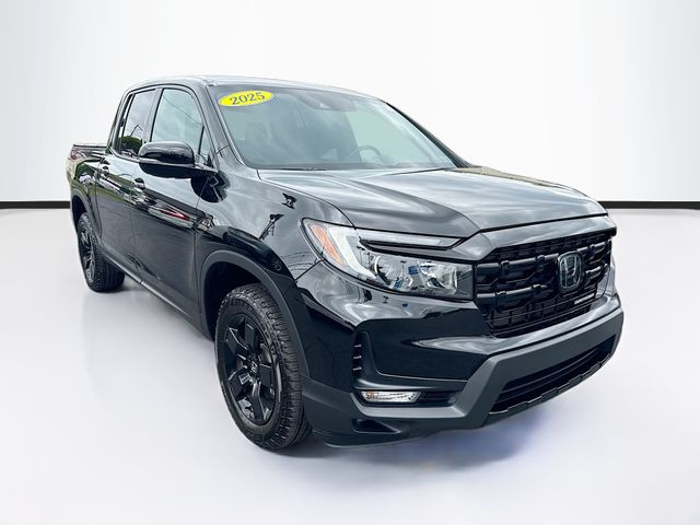 Black 2025 Honda Ridgeline Black Edition AWD Pickup Truck All-Wheel Drive 9-Speed Automatic